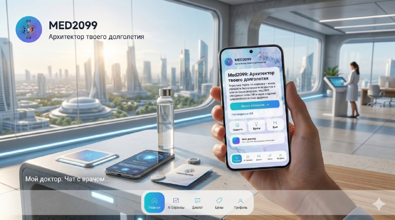 Med2099: ИИ для управления биологическим возрастом и долголетием